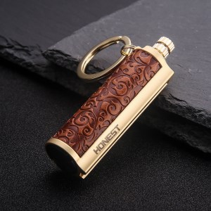 فندک کبریتی چرمی