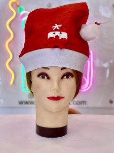 کلاه بابانوئل چراغدار کریسمس